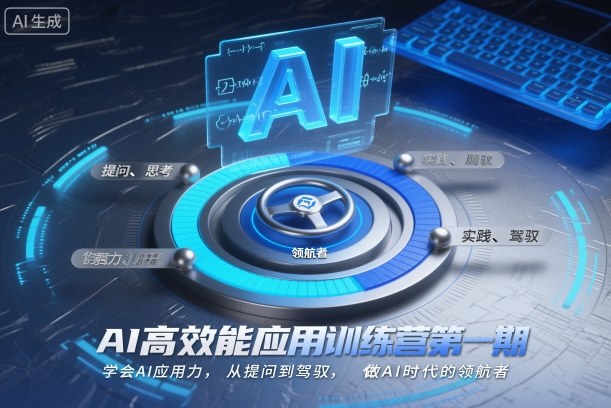 AI高效能应用训练营第一期，学会AI应用力，从提问到驾驭，做AI时代的领航者(更新)-灵感工坊云网创