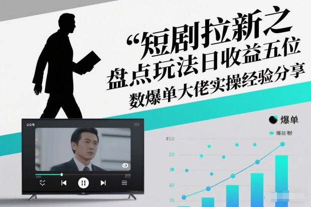 短剧拉新之盘点玩法日收益五位数爆单大佬实操经验分享-灵感工坊云网创