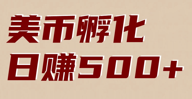 美币孵化项目：电脑全自动挂机赚美金，小白轻松上手-灵感工坊云网创