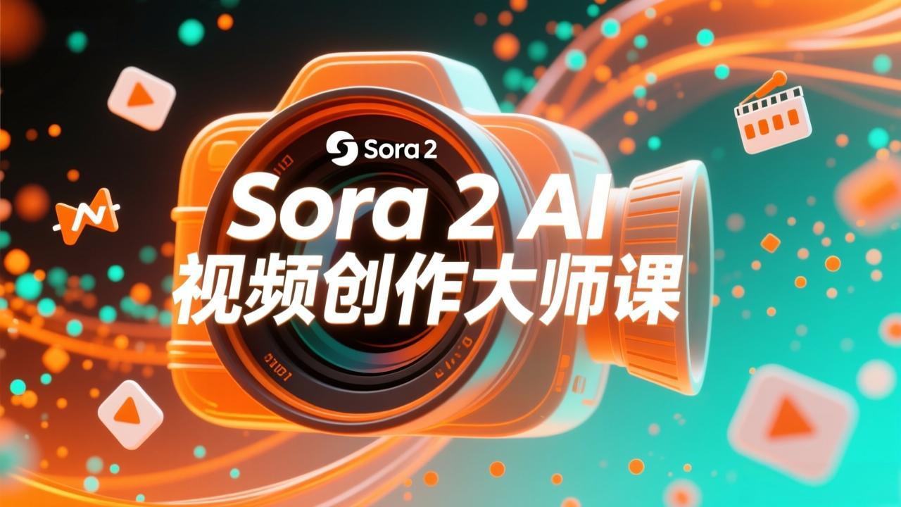如何利用Sora 2创建流行AI人工智能视频大师班教程：掌握创作全流程，产出百万播放内容-灵感工坊云网创