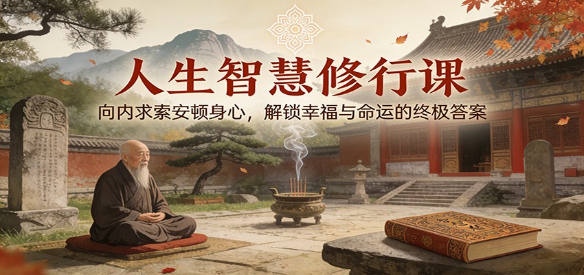 人生智慧修行课：向内求索安顿身心，解锁幸福与命运的终极答案-灵感工坊云网创
