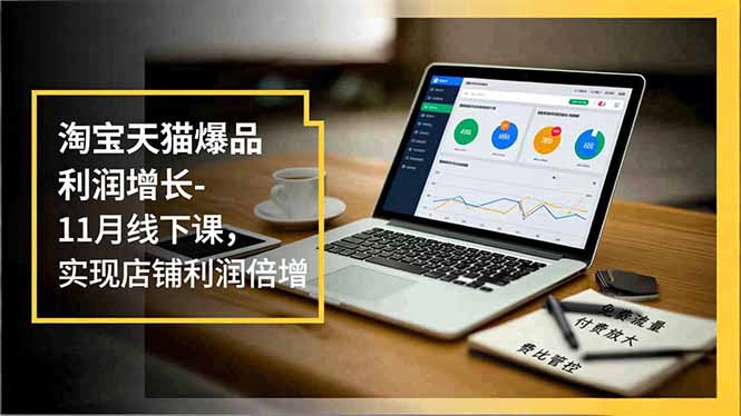 淘宝天猫爆品利润增长-11月线下课，免费流量、付费放大、费比管控，实现店铺利润倍增-灵感工坊云网创