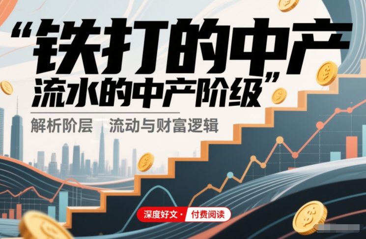 付费文章：铁打的中产，流水的中产阶级-灵感工坊云网创