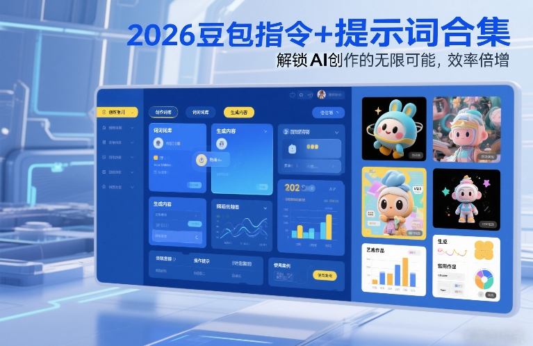 2026豆包指令+提示词合集，解锁AI创作的无限可能，效率倍增-灵感工坊云网创